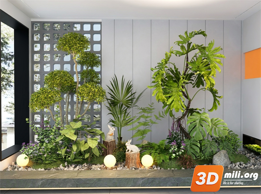 Mini Garden Skp Files 